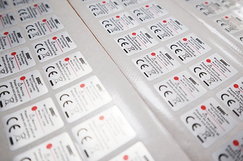 啞銀消銀龍不干膠標簽 啞銀消銀龍不干膠標簽